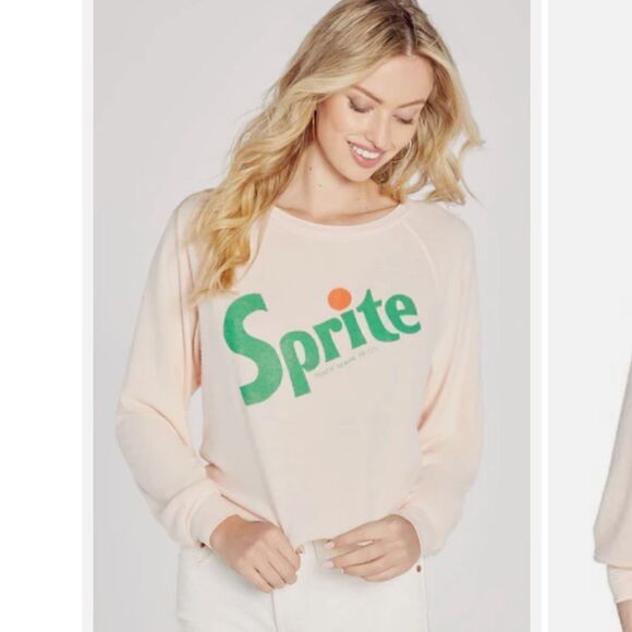 Wildfox Cropped Sprite Sweatshirt NWT - Picture 2 of 8